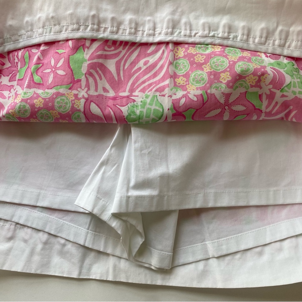 Lilly Pulitzer Patchwork Print Wrap Skort Preppy … - image 5